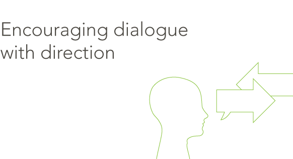 Sykes Fairbairn - Encouraging dialogue with direction